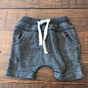 NWOT little Bipsy harem black wash shorts. Super soft with pockets!